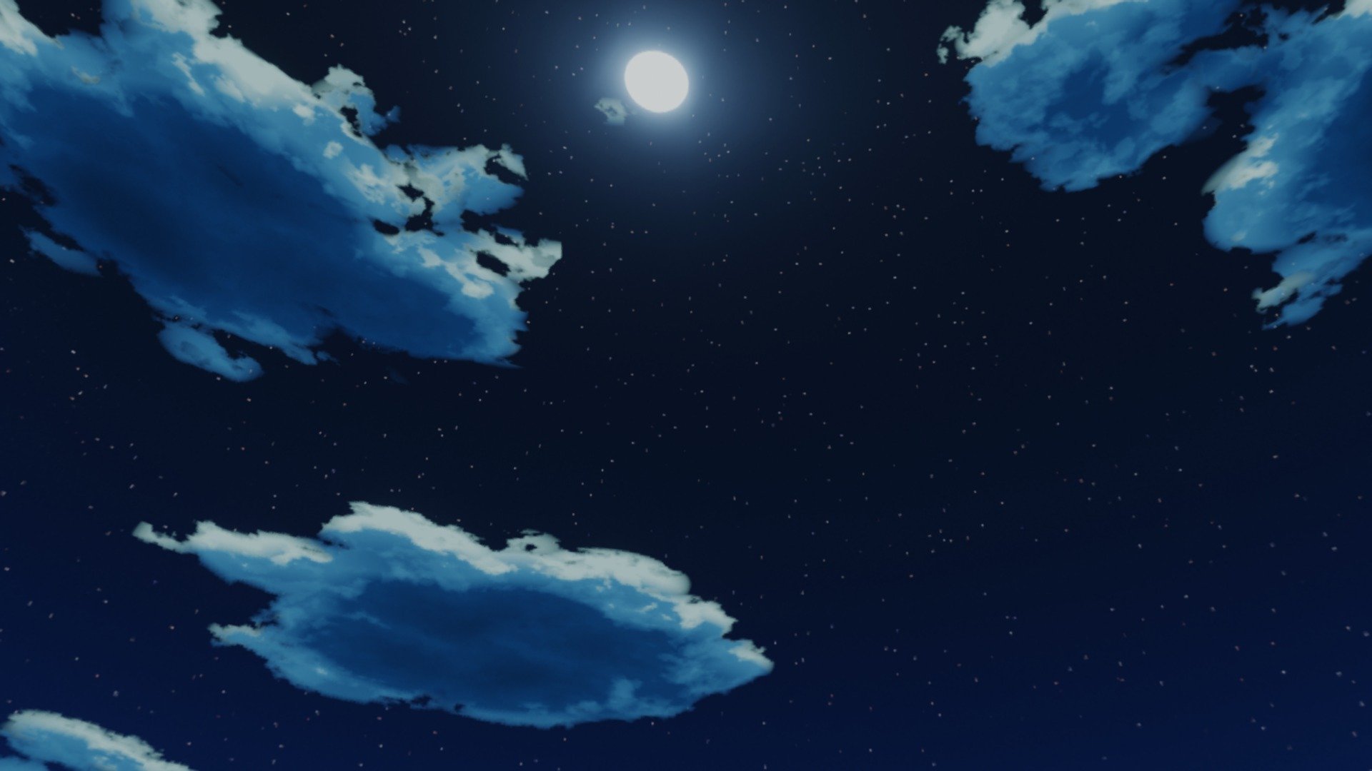 Tons of awesome 1920x1080 anime night sky wallpapers to download for free. Anime Starry Night Download Free 3d Model By Fangzhangmnm Fangzhangmnm Db0952c