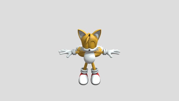 Wee see our heroes zooming through the green hill zone. Tails 3d Models Sketchfab