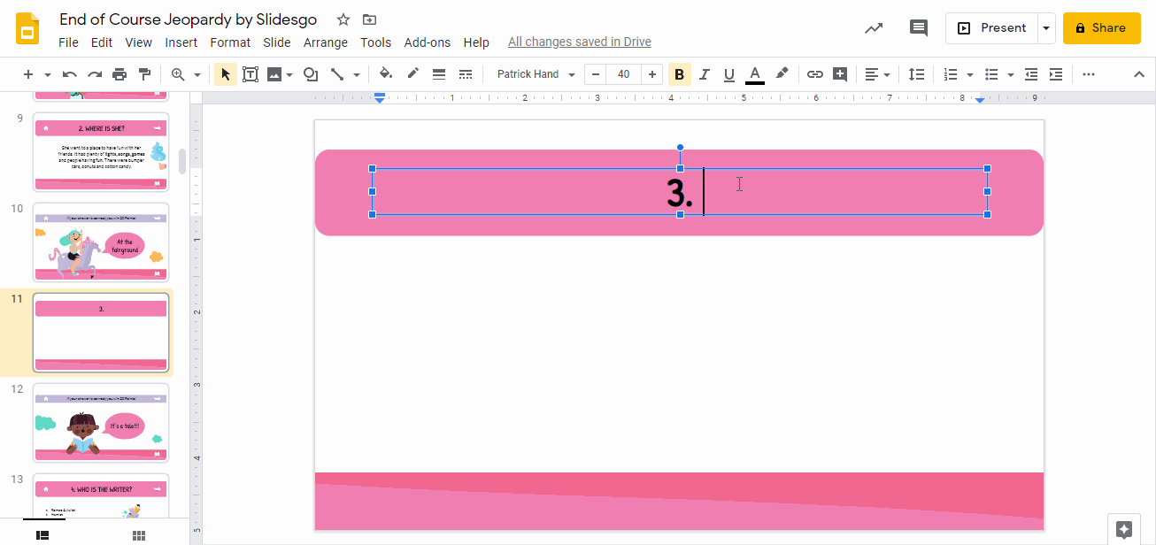 Free powerpoint template & google slides theme. How To Create A Jeopardy Game In Google Slides Tutorial
