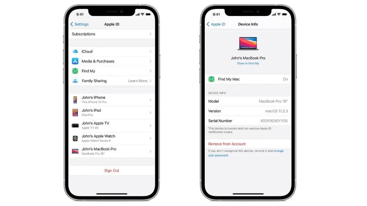 In ios 13 and ipados, apple has combined the find my friends and the find my iphone apps into a single app called find my. find my works. How To Remove Any Device From Apple Id 4 Ways Techietechtech