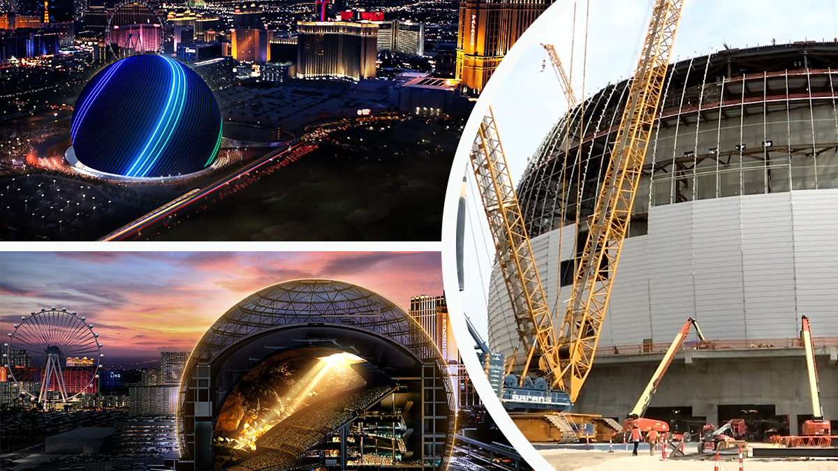 MSG Sphere en el Strip de Las Vegas más cerca de finalizar - Vimarsana News
