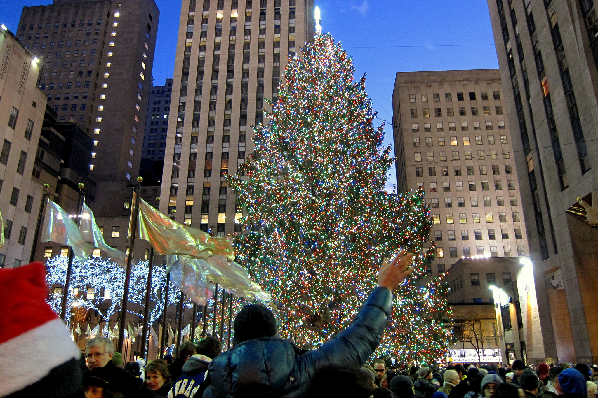 This year's iconic spruce comes from a backyard 170 miles away. Rockefeller Center Tree Lighting 2019 In NYC With Special