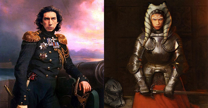 Star Wars Renaissance Fan Art Portraits - Media Chomp