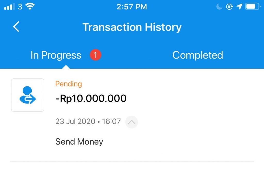 Transfer DANA ke Rekening Bank BNI “Pending” - Media Konsumen