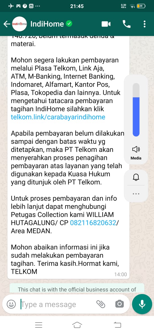 Tagihan Misterius Telkom IndiHome - Media Konsumen