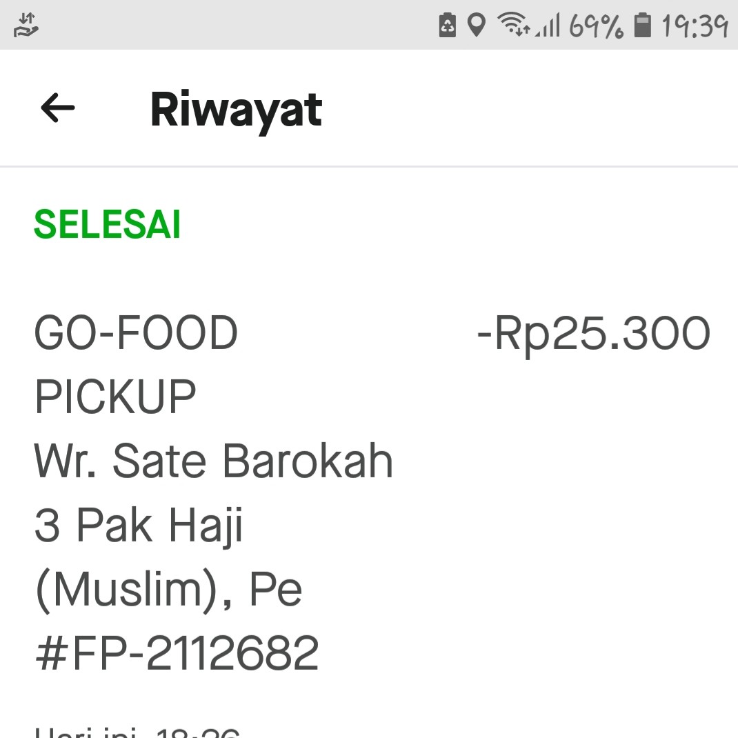 Tidak dipungut biasa alias gratis (daftar go halaman all. Hati Hati Menggunakan Layanan Gofood Pickup Media Konsumen