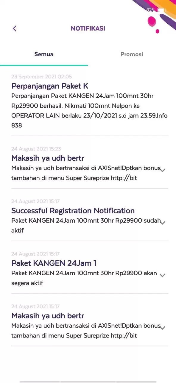Perpanjangan Paket AXIS “Kangen 24 Jam, 100 Menit Antar Operator” Tidak  Mendapatkan Menit Sesuai dengan Paketnya - Media Konsumen