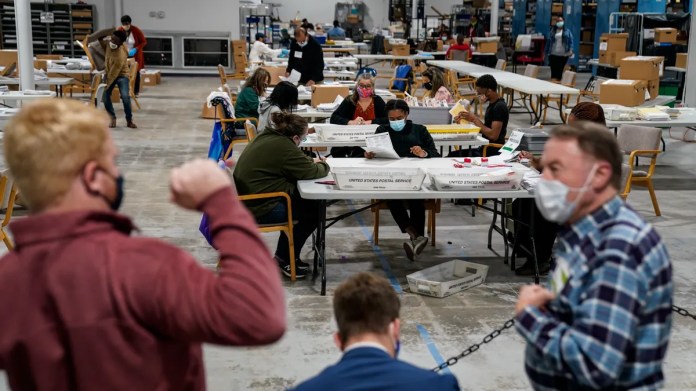 Fulton County, Georgia, officials admitted ballot-handling errors during 2020 election