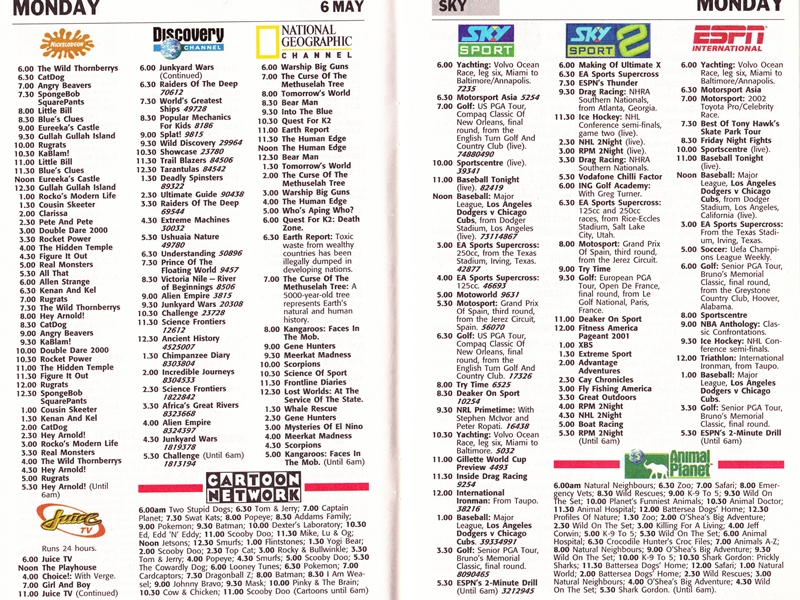 pics Sky Tv Guide Nz media spy