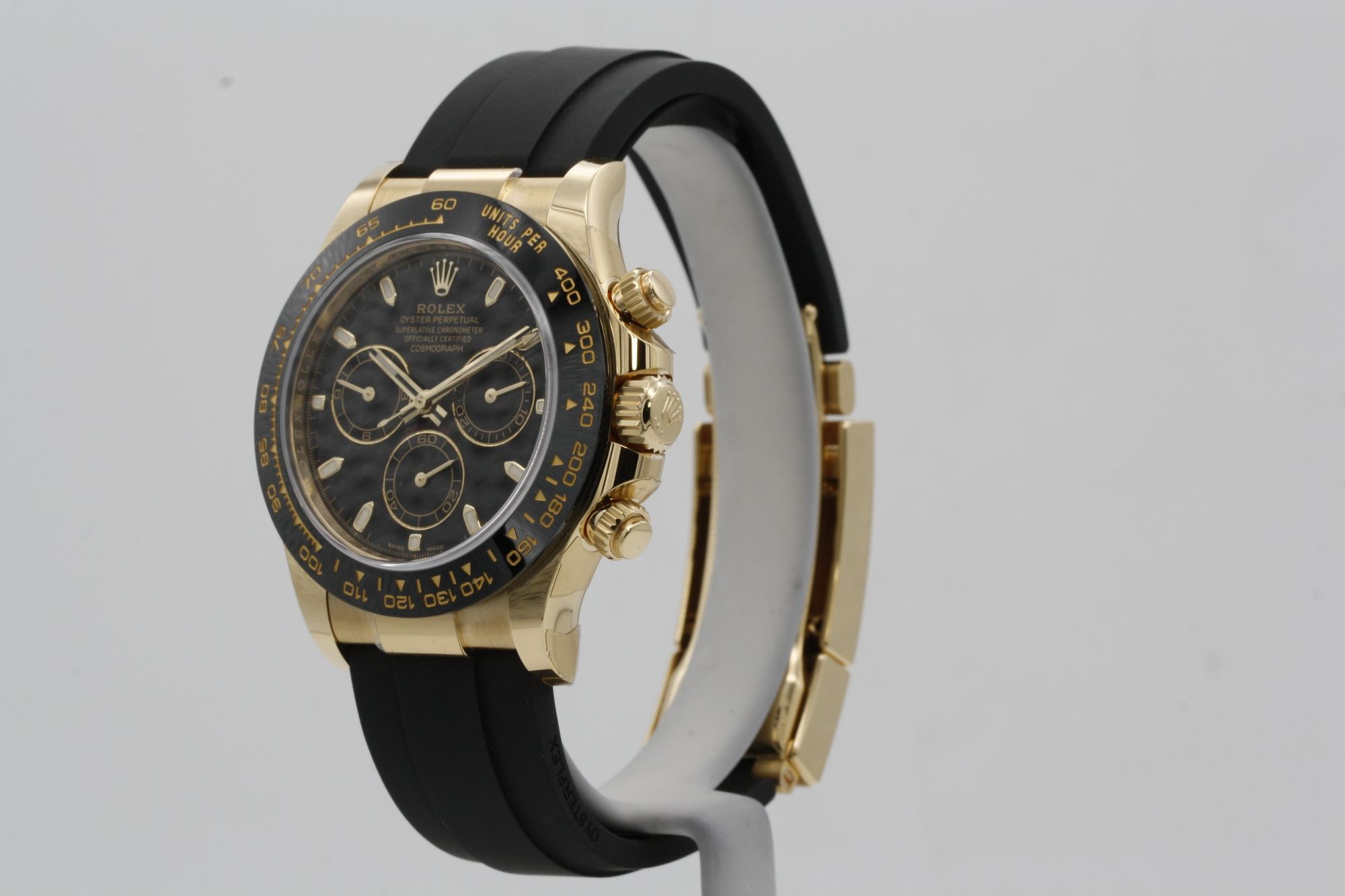 Rolex Cosmograph Daytona Ceramic Oysterflex Box Papers Official Warranty 116518ln 2021 Monacowatch