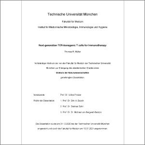 La suisse, qui a récemment mis. Next Generation Tcr Transgenic T Cells For Immunotherapy