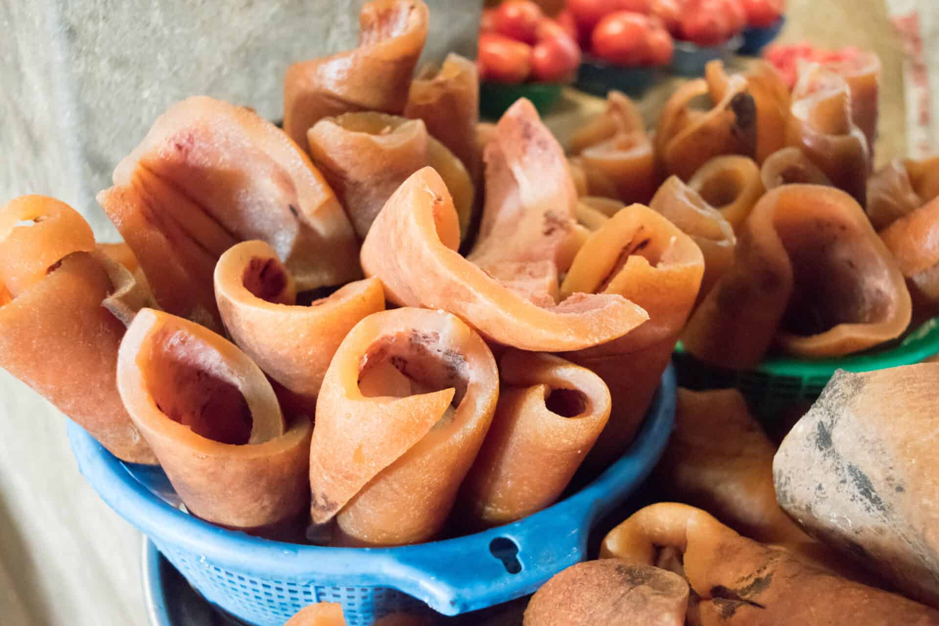 · disolve the egusi seeds in a cup of water and add to the heated oil · fry the dissolved egusi seeds in palm oil for . 15 Traditional Cameroon Foods Everyone Should Try - Medmunch