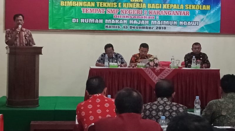 Badan kepegawaian, pendidikan dan pelatihan. Mkks Smpn Gelar Bimtek E Kinerja Megapos