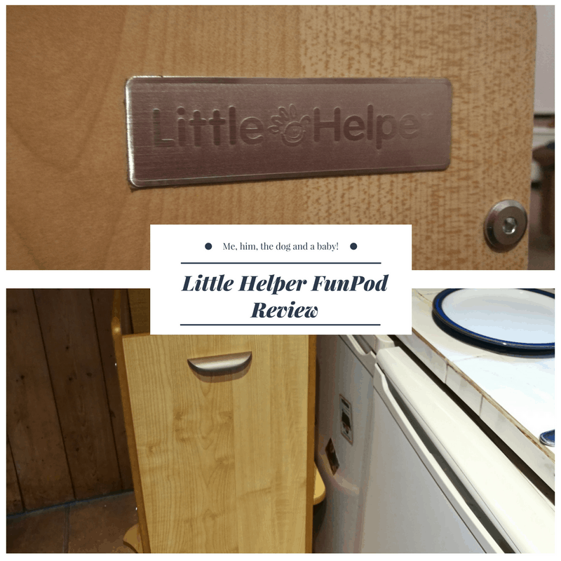 Little Helper Funpod Review Me Him The Dog And A Baby