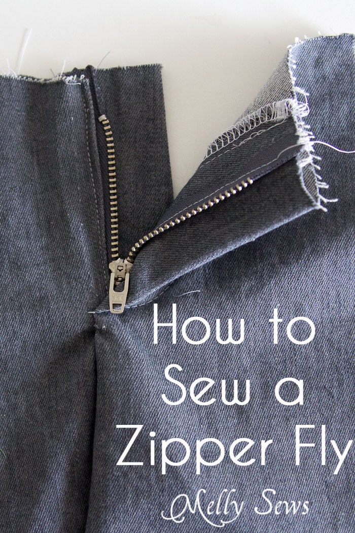 And up and up and up get 20% off at our online shop. Sewing a Zipper Fly - Melly Sews