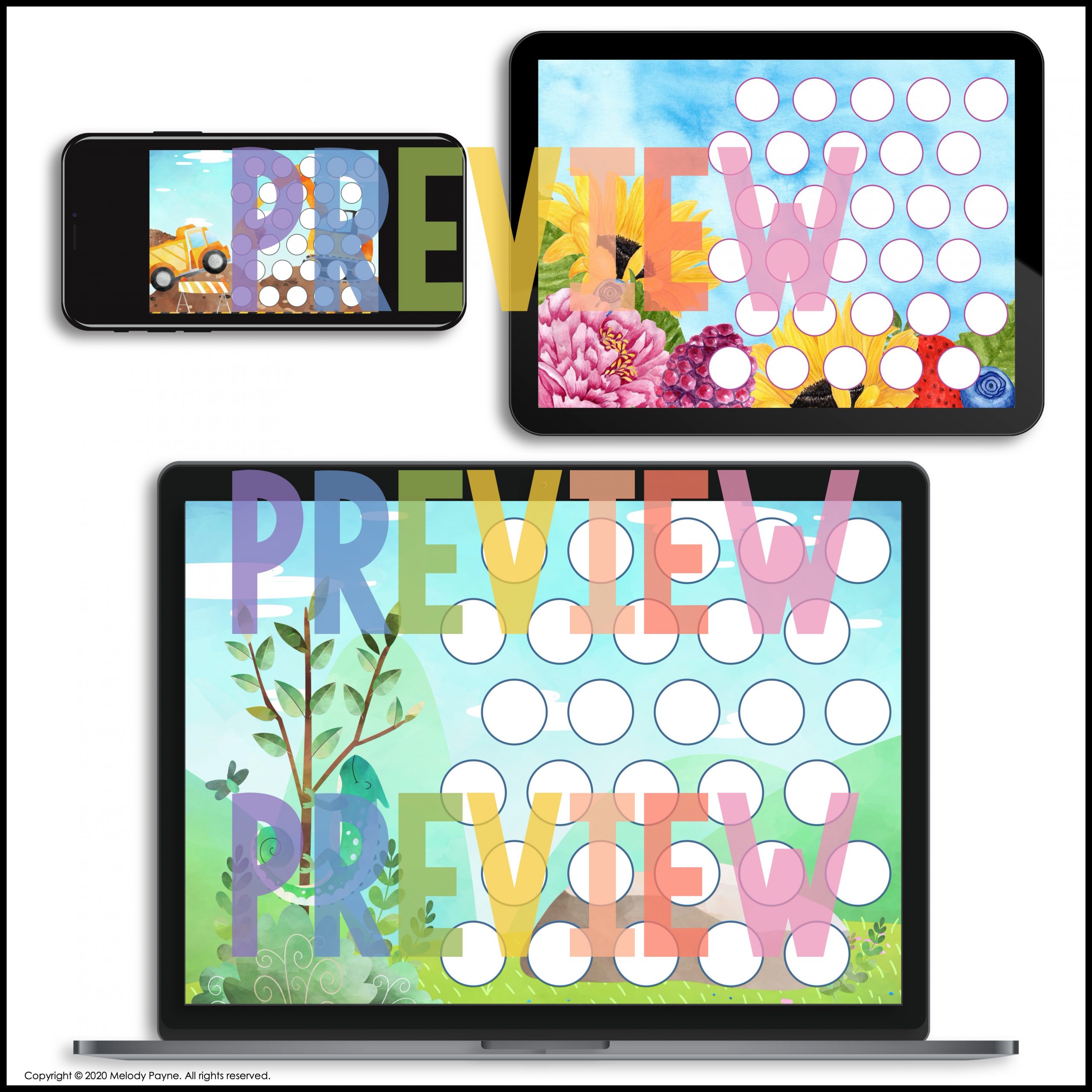 piano practice charts digital stickers melody payne