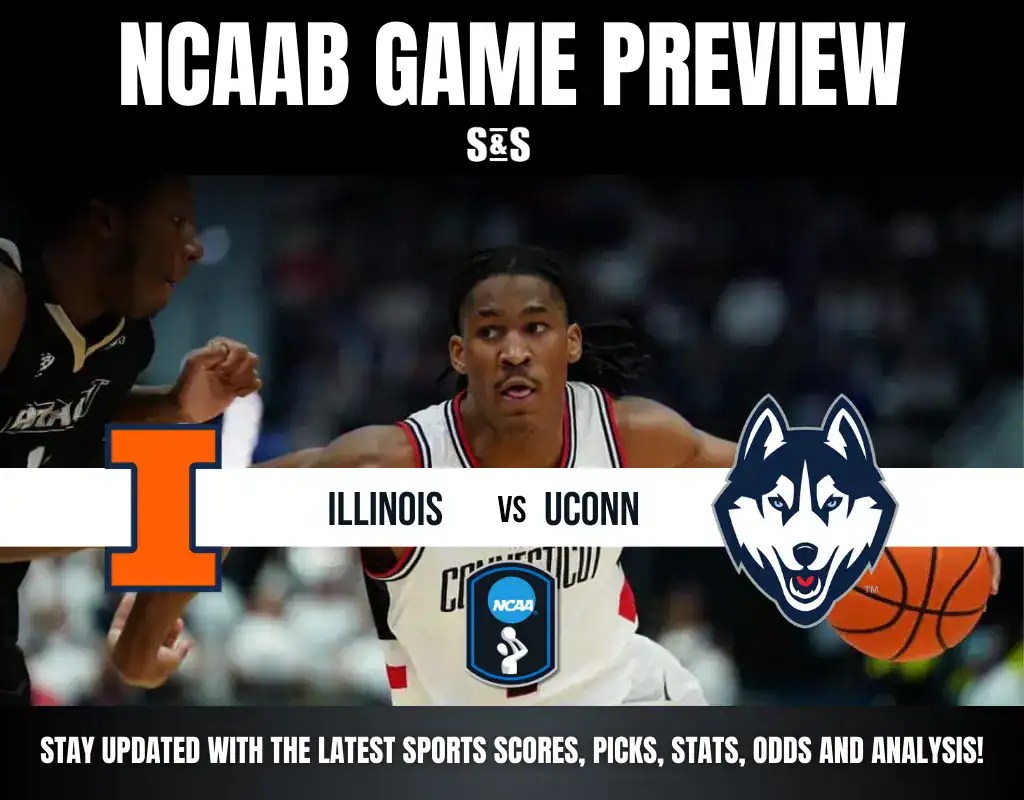 Prediksi Pertandingan UConn Huskies vs Illinois Fighting Illini Prediksi Pertandingan UConn Huskies vs Illinois Fighting Illini