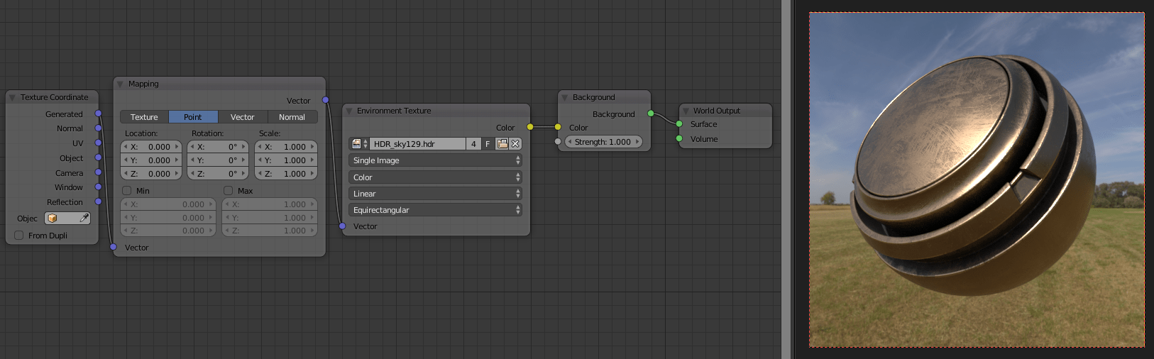 Download hd hdr photos for free on unsplash. Correct Exposure Of Hdri Environment Map In Blender Meshlogic