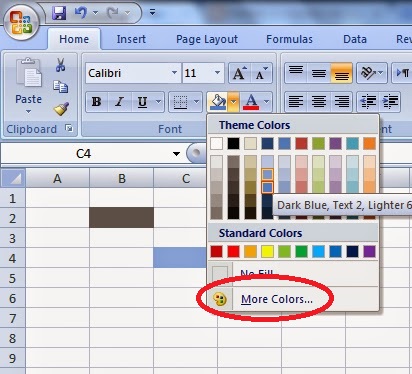 Cara Menyamakan Warna di Excel | Cara Mudah Memberi Warna