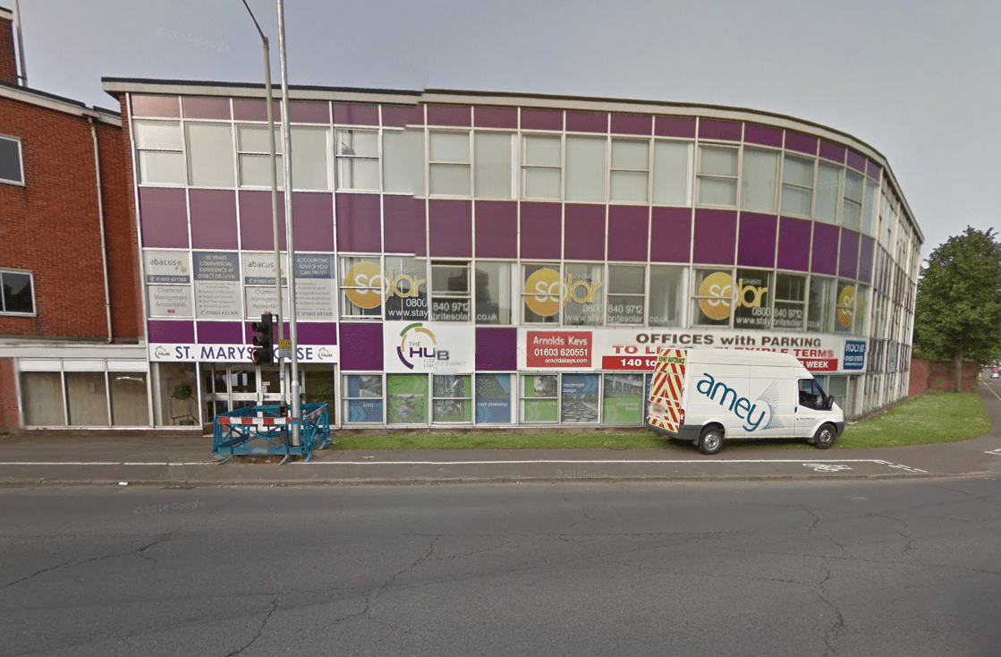 This disability assessment centre in Norwich does not have disabled