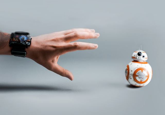Star Wars Sphero wristband that controls BB8 with hand gestures