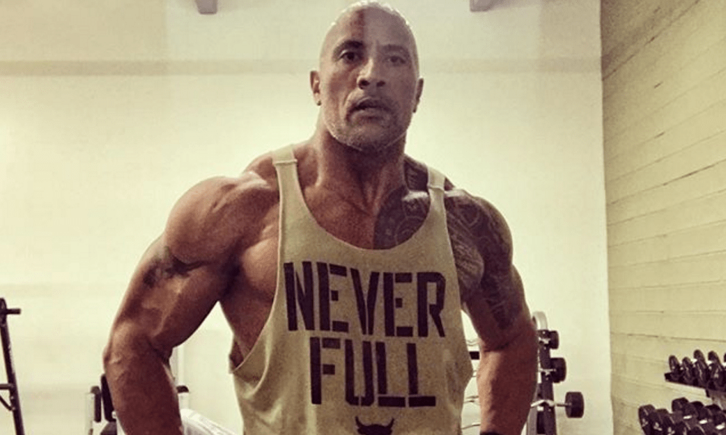 Start date of mid to late january. The Rock looks absolutely ripped after âkiller workout