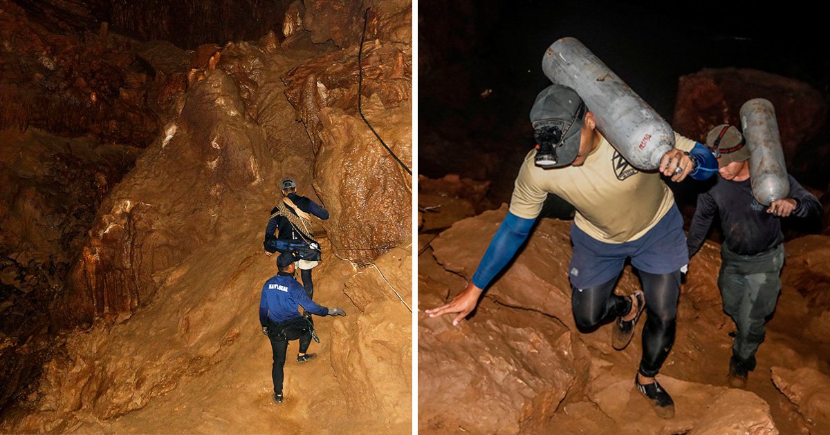 Thailand is gripped with rescue of youth football team stuck in a cave ...