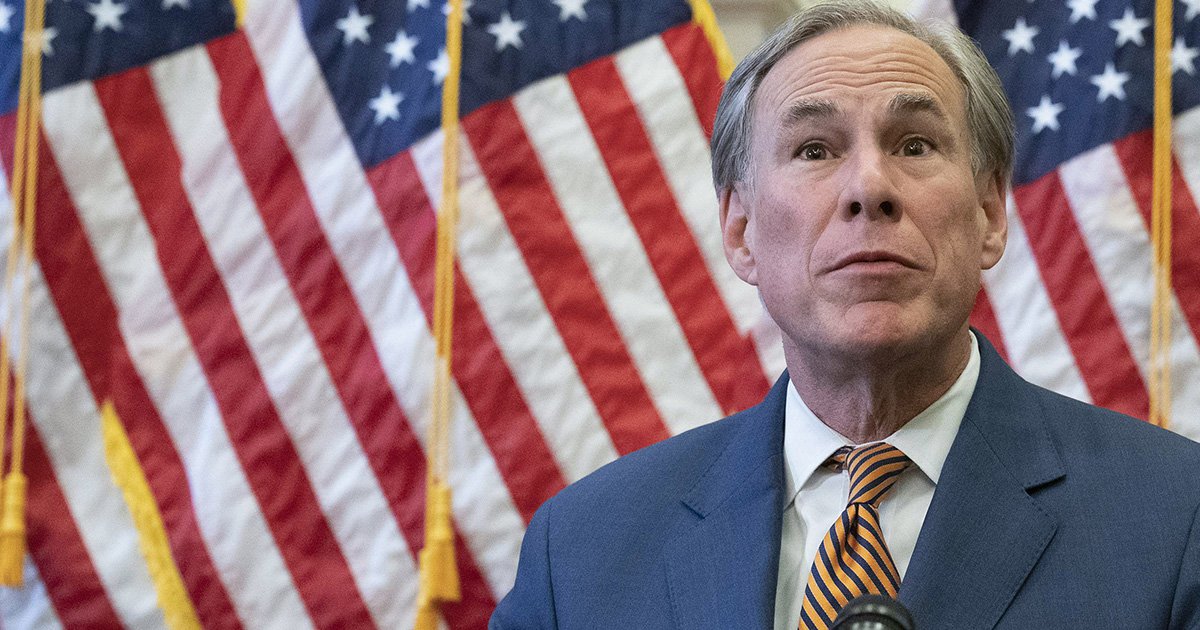 Texas Governor Greg Abbott . Y3rgtcs3yswm2m