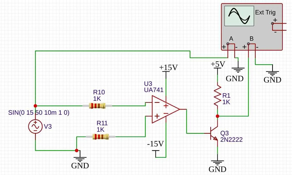 Analog To Digital Converter Circuit Using Ic 741 Circuit Diagram