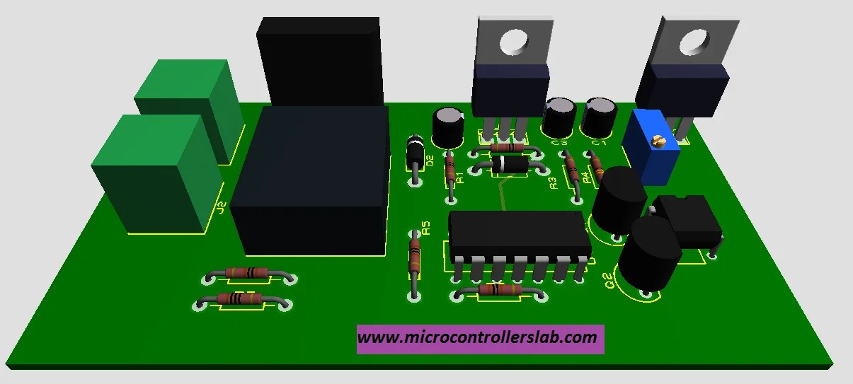 triac Firing angle control circuit
