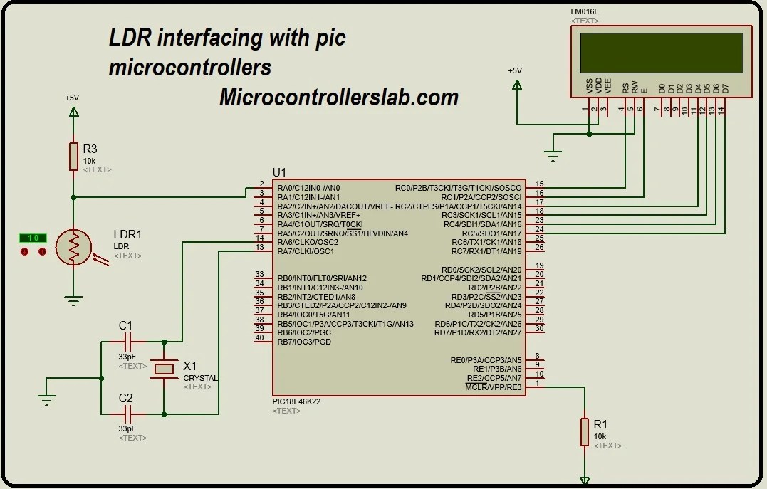 Circuit Diagram Of Light Dependent Resistor Circuit Diagram