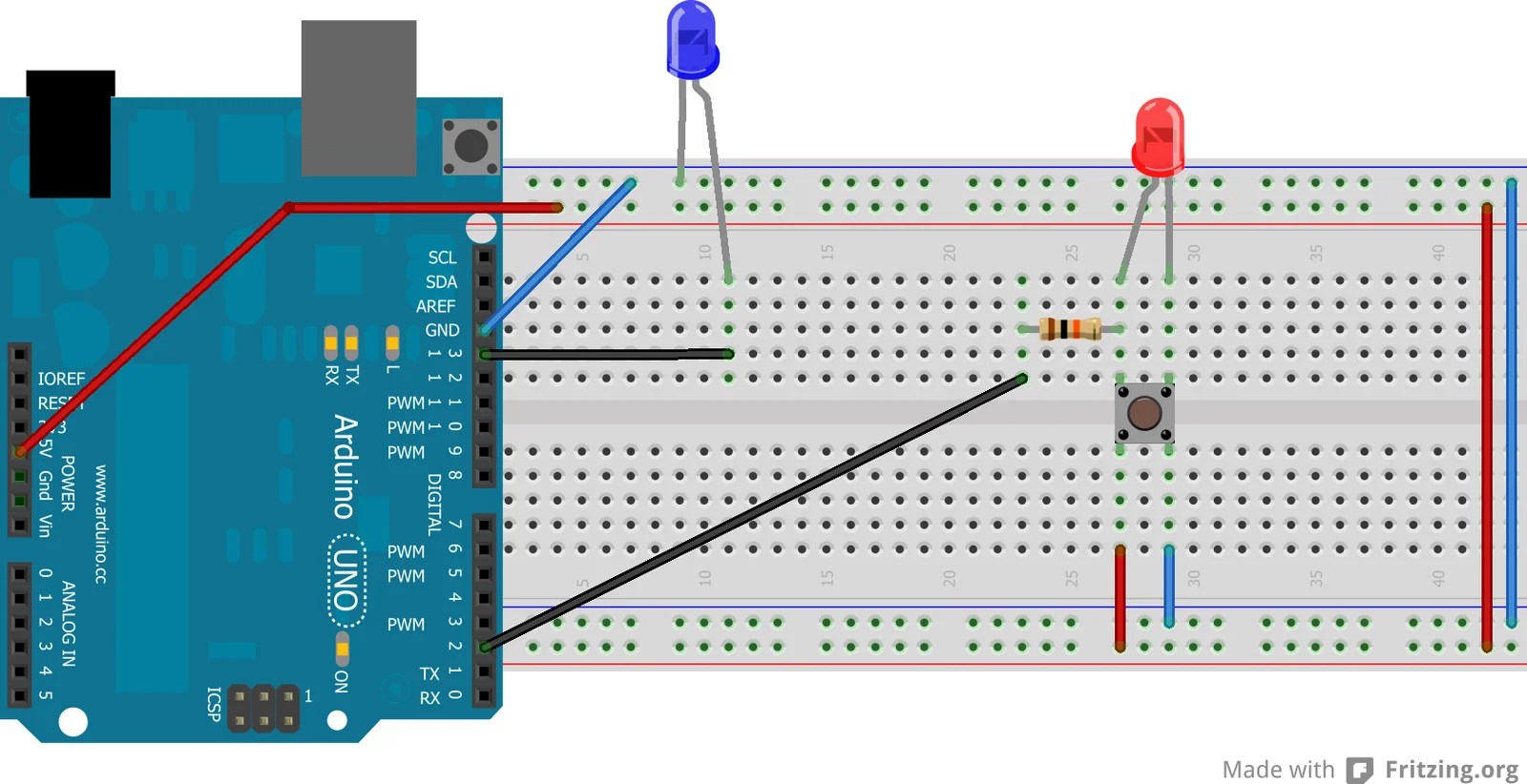 Mydiary Arduino Hardware Interrupt Timer Example