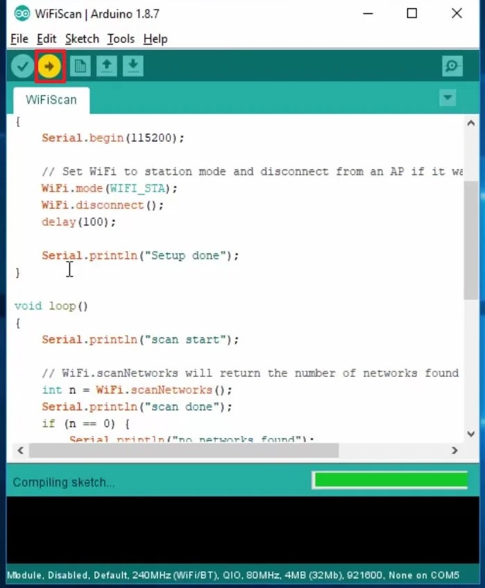 ESP32 GPIO Pins Programming in Arduino IDE - LED Blinking Example