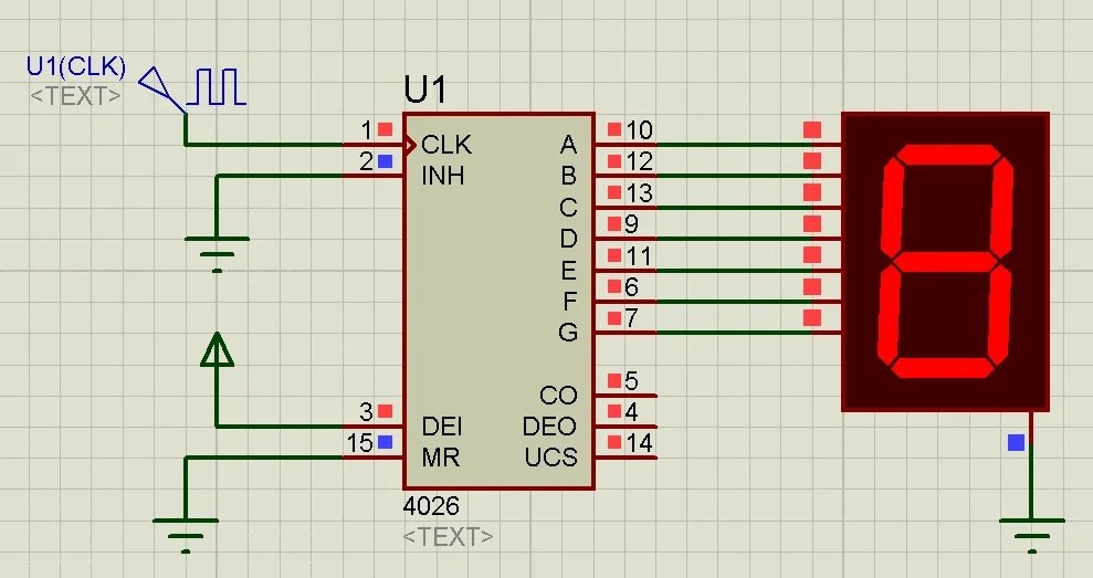 Two Digit Counter Circuit » Wiring Diagram