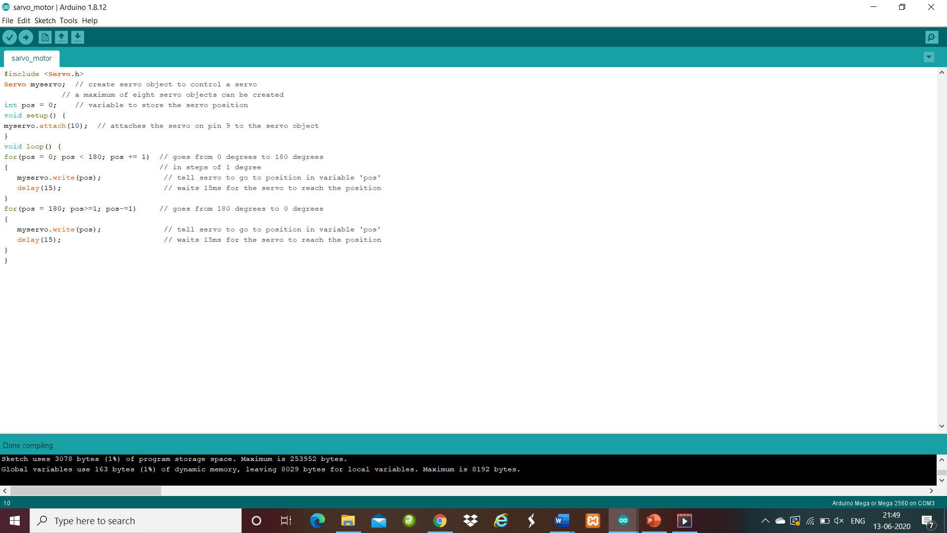 SG90 Servo Motor Control with Arduino: Beginner Guide