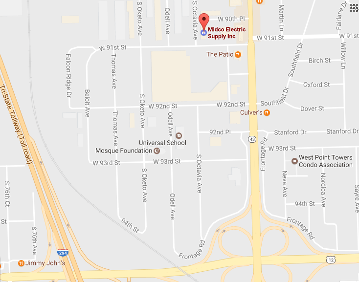 midco map icon Midco Electric