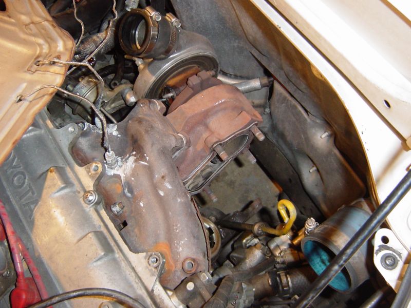 How To Remove MR2 Turbocharger Midship Runabout