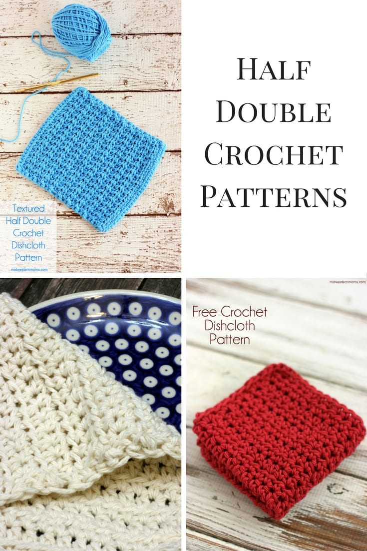 I do hope you'll enjoy my patterns, which are linked below. Free Half Double Crochet Patterns