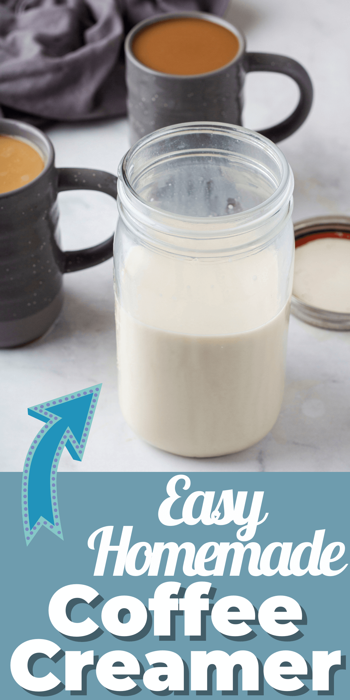 Homemade Coffee Creamer Base Midwest Modern Momma