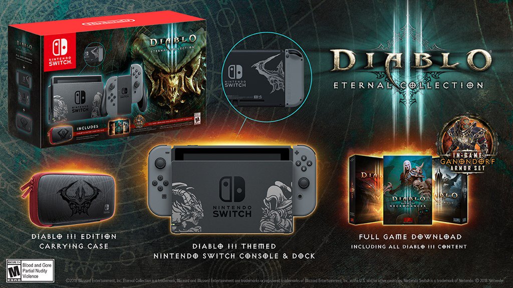 Don’t Just get Diablo III on Switch, Get a Diablo III Eternal Collection Switch Bundle