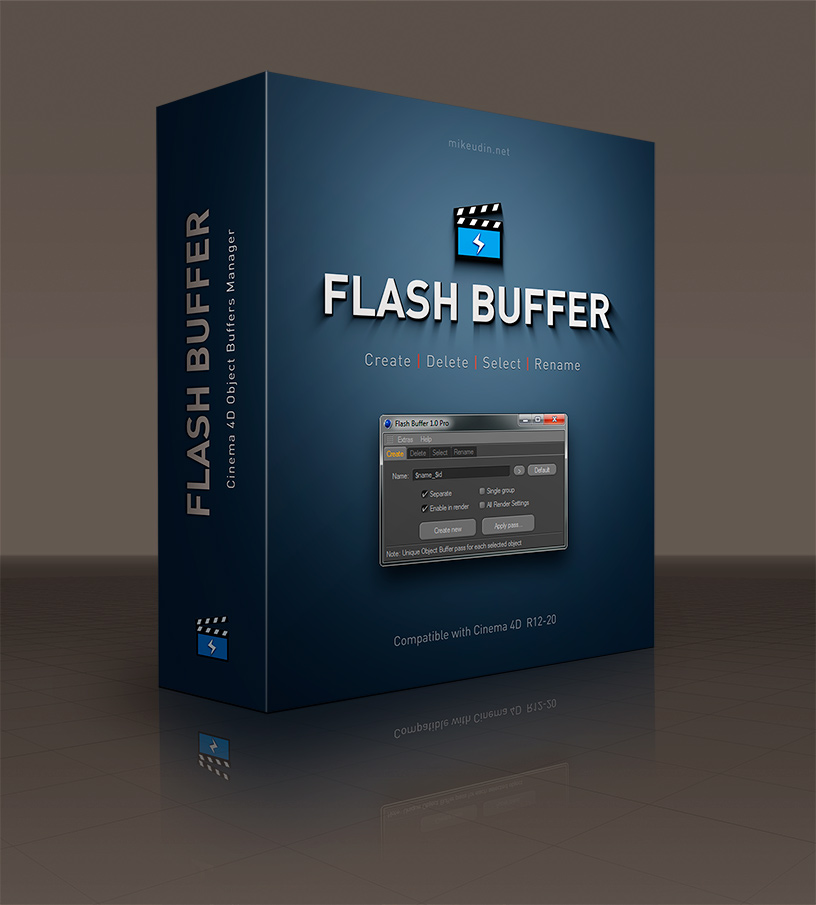 Flash Buffer For Cinema 4d Mike Udin Tools