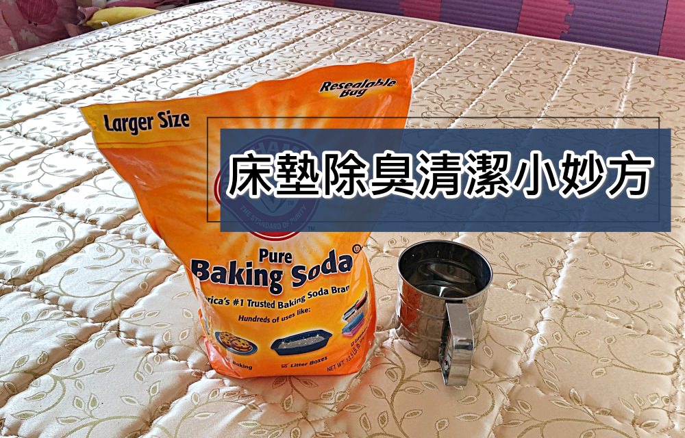 生活小妙招》床墊怎麼清潔???多一小步驟除蟎又除臭