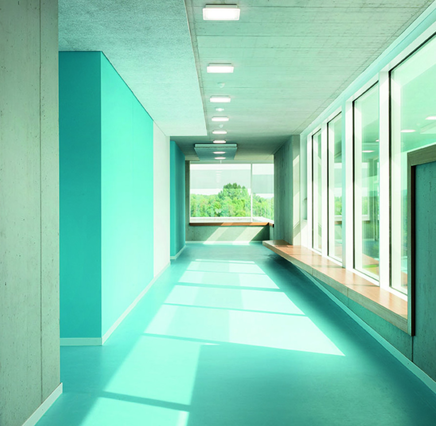More than furniture, lighting or anything else, paint can make or break the design of the room. Bright Colors In School Interior Design Commercial Interior Design News