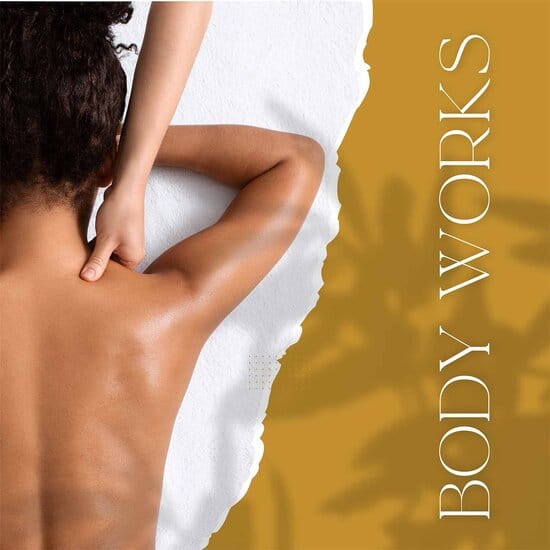 Girl with dark hair enjoying a 120 minute Massage at the Spa.