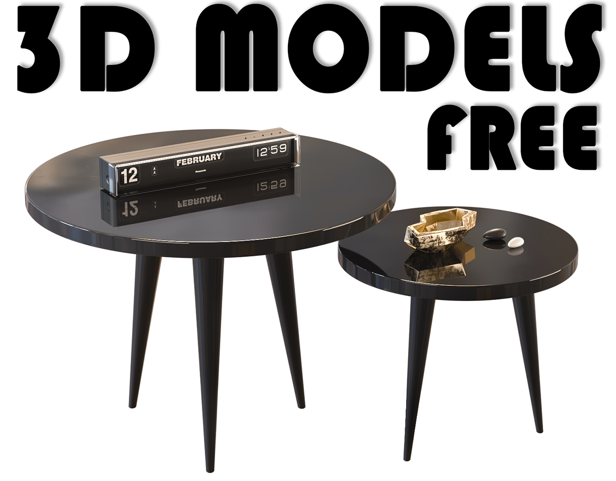 Free 3d Models On Behance