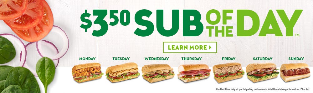 subway sub of the day 2020 united states english by faraz abbas