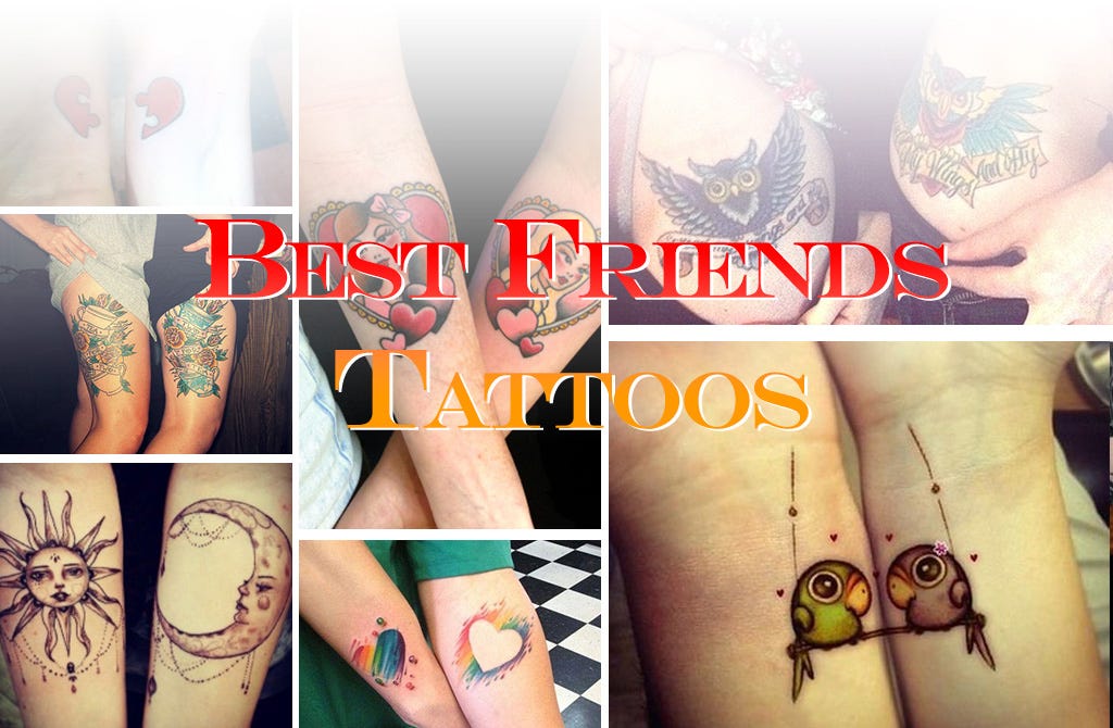 101 Best Friend Tattoos. Originally Published At… | By Inkdoneright | Medium 670_x_1024_jpg