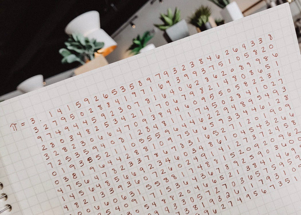 Maybe you would like to learn more about one of these? How To Memorize 100 Digits Of Pi Happy Pi Day Friends It S Finally By Brett Berry Math Hacks Medium