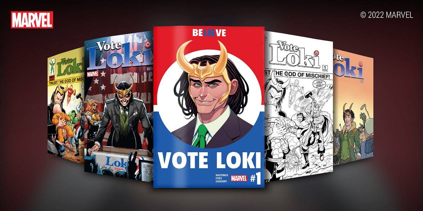 Vote loki is essentially a comic reflective of the political climate at the time of its publication, specifically the events surrounding the u.s presidential . Marvel Digital Comics Vote Loki 1 By Veve Digital Collectibles Veve Feb 2022 Medium