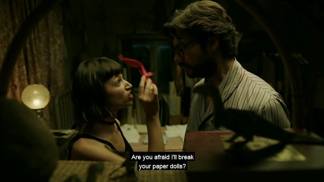 Money can enrich our lives and put us into a position to enrich others. Origami For My Anxiety Have You Seen Money Heist No We Re By Shirin The Jalebi Jumble Medium